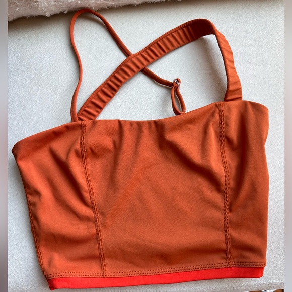 Daughters Lessons Set- Cropped Work out top and High Waist Bike Shorts - Picture 2 of 5